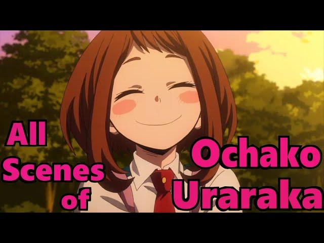 'All' Scenes of Ochako Uraraka in Season 1 (BNHA)