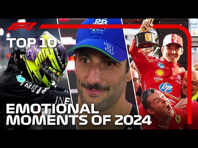 Moments That Made Us All Emotional During The 2024 F1 Season!