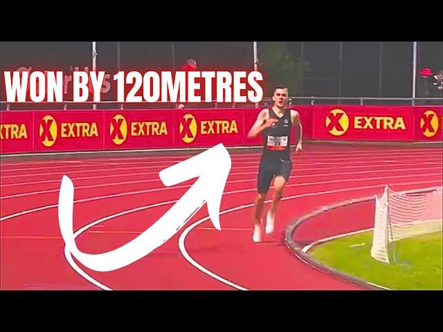 1500m Norwegian FINAL Jakob Ingebrigtsen Crazy Run