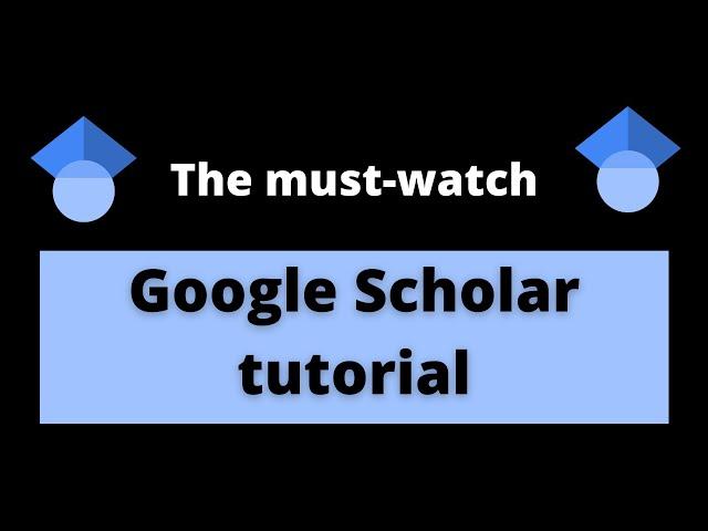 How to use Google Scholar to find articles | Simple vs Advanced searches, Alerts, and more!
