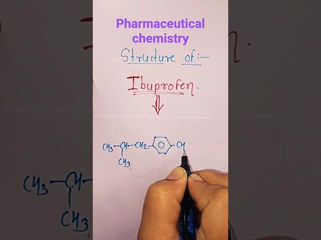 #ibuprofen #ibuprofenstructure