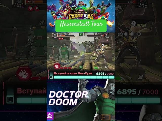 Hassenstadt tour#marvelcontestofchampions#doctordoom#fyp