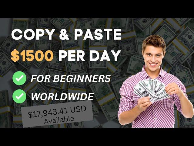 Earn $1500 A DAY Online For FREE Copy & Pasting Articles Legally! Make Money Online