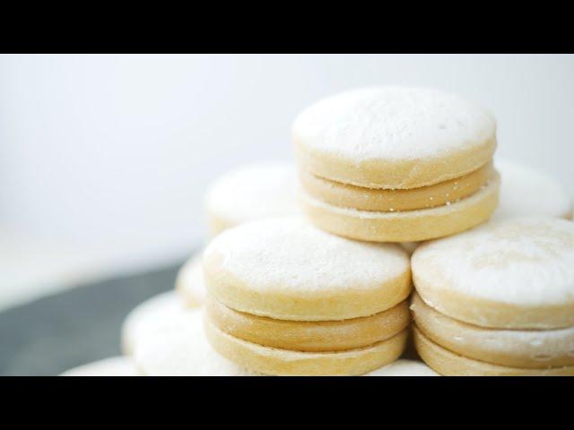 Alfajores & Homemade Dulce de leche  | Corn starch alfajores | Dasilé