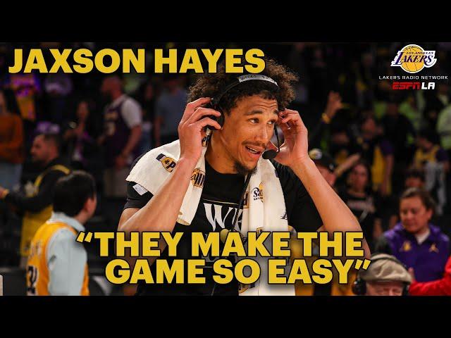 Jaxson Hayes gives praise to LeBron, Luka and Zion - Lakers Radio Network