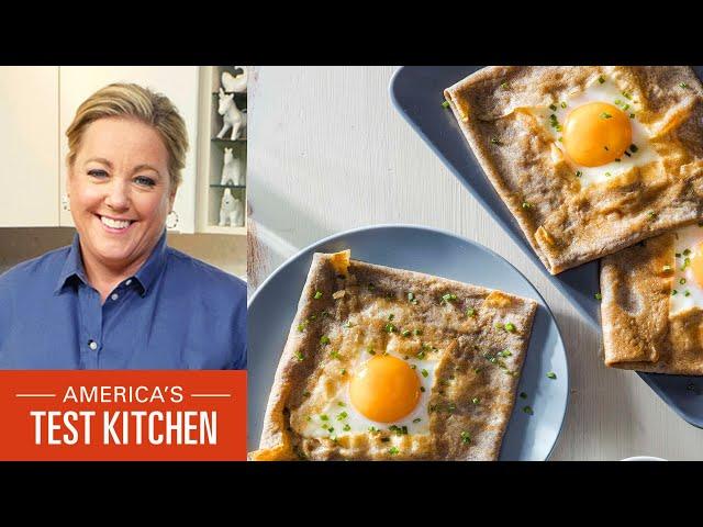 How to Make Galettes Complètes (Buckwheat Crepes with Ham, Egg, and Cheese)