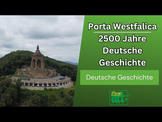 Porta Westfalica - 2500 Jahre Deutsche Geschichte auf 15km - Germanen, Preußen, Kaiser, Schlageter