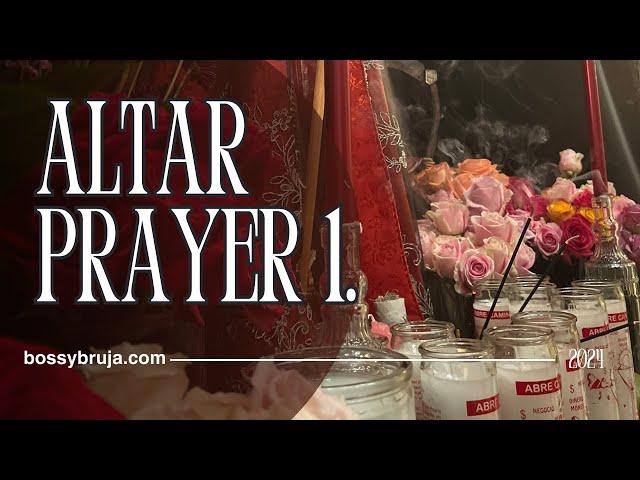 Altar Prayer 1.