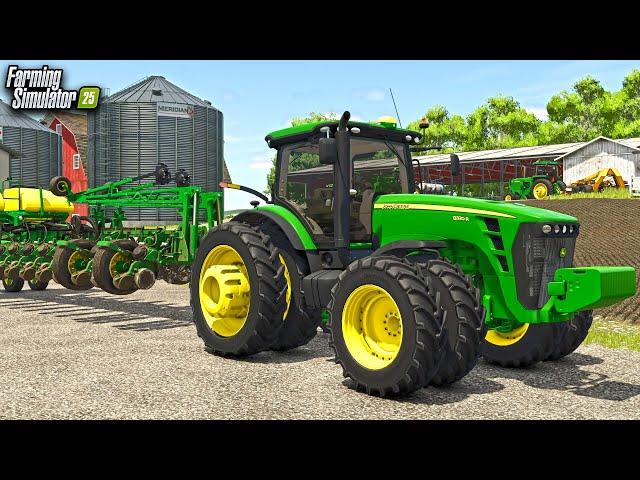 I BOUGHT MY REAL LIFE TRACTOR! (NEW JD 8320R) | FS25