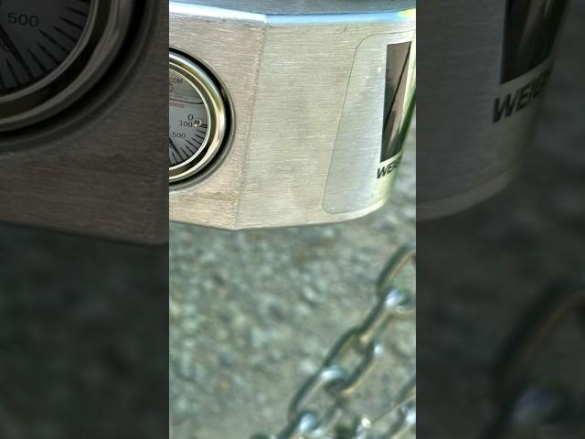Weigh ￼, safe hitch and Texas Pride trailer ￼