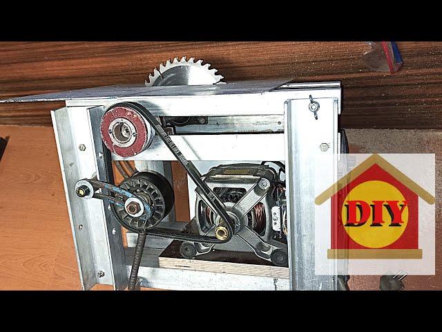 ЦИРКУЛЯРКА из двигателя от стиральной машины, своими руками. Washing machine motor saw.