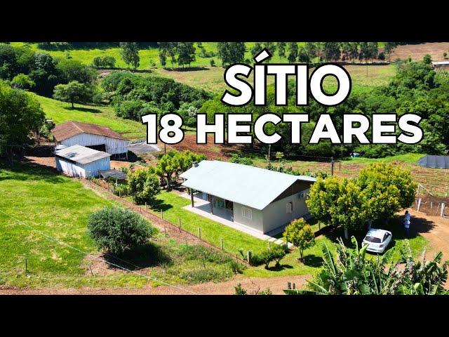 SÍTIO A VENDA EM SANTA CATARINA CASA FRUTAS GALPÃO PASTAGEM E ÁGUA R$1.650.000