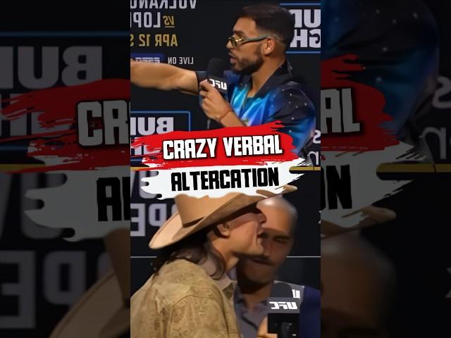 That's WHY THEY ALMOST GOT IN A FIGHT #mma