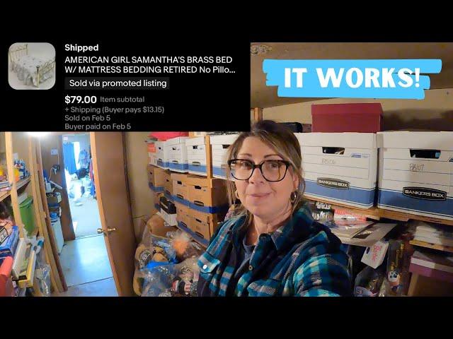 Listing & Selling The Deathpile | Warehouse Day| Full-Time Reselling