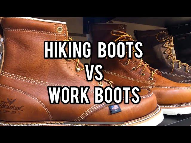 Work Boots vs Hiking Boots