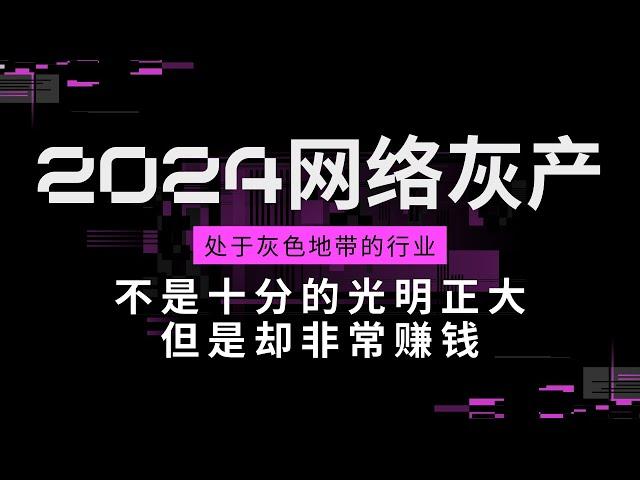 2024网络灰产项目，处于灰色地带的行业，不是十分的光明正大，但是，却非常赚钱。  网赚 薅羊毛 偏门 野路子 灰产 翻身上岸 项目（做灰产的东叔）