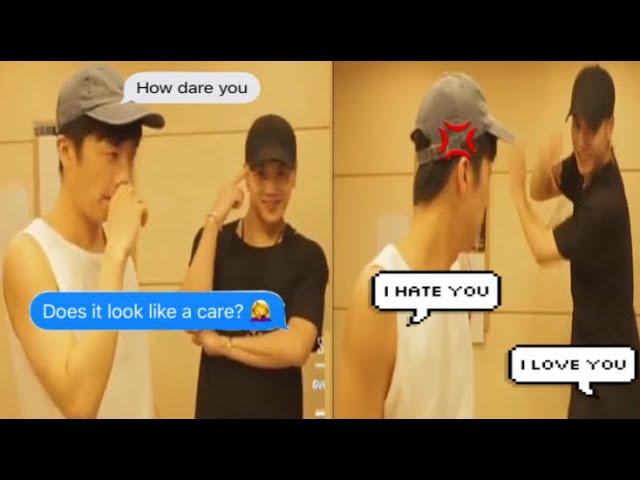 When Jackson with his Wooyoung hyung