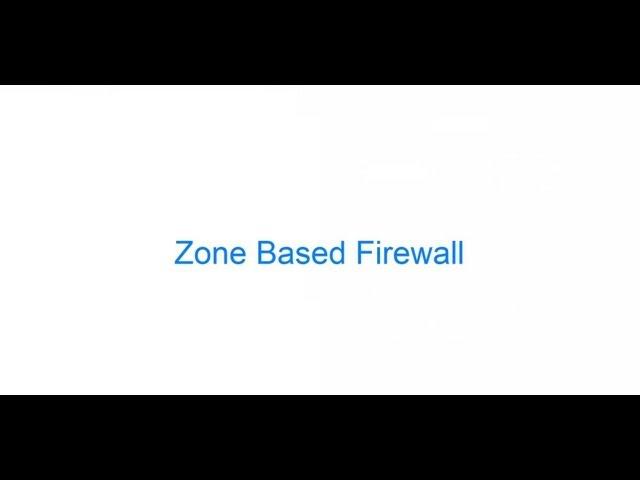 Understanding and Configuring Cisco's Zone Based Firewall ZBF