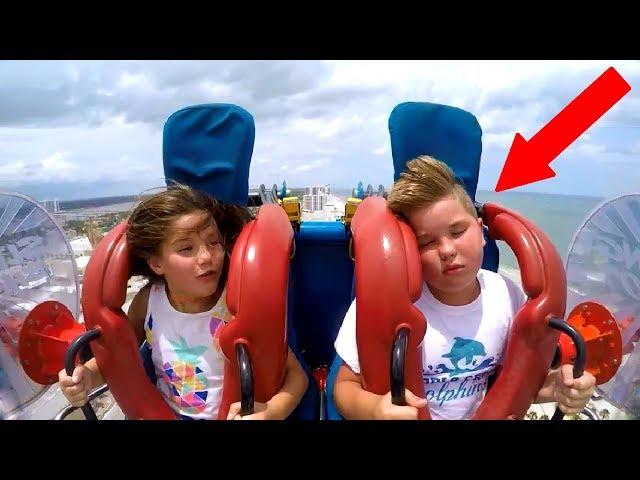 Kids Passing Out #4 | Funny Slingshot Ride Compilation