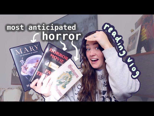 a cozy fall reading vlog, but make it horror