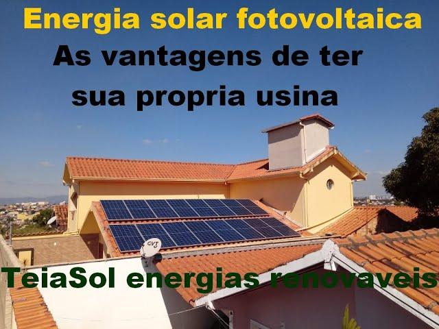 Vantagens da energia solar