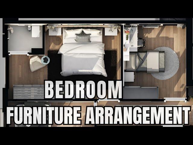 How to ARRANGE Your BEDROOM FURNITURE : DOs and DONT's #interiordesign