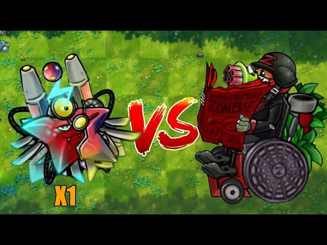 PVZ 1 Fusion 2.3 Challenge!! 1 Plants Fusion VS 40000 Ultimate Professor Z - Who Will Win?