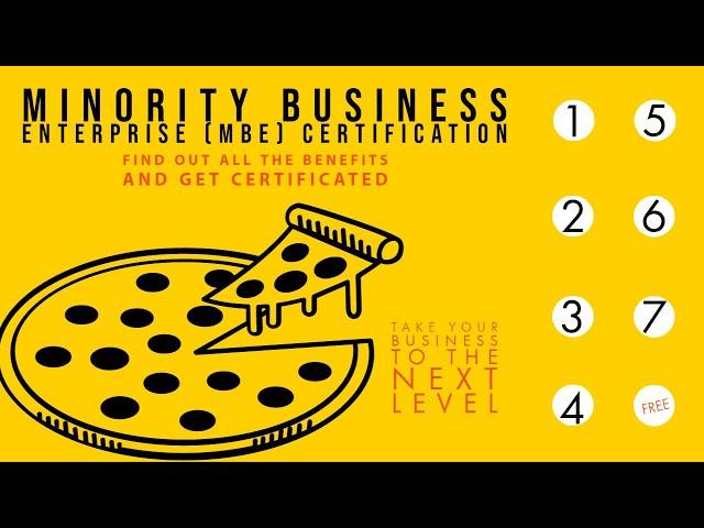 Minority Business Enterprise MBE Certification