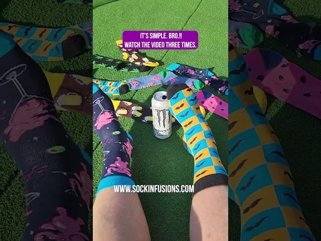 How do I get these fun, colourful socks for free?