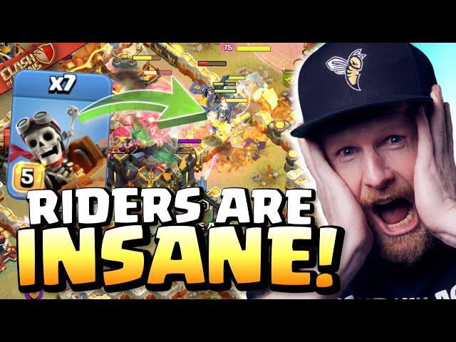 INSANE! Are DRAGON RIDERS are the BEST TH17 AIR ATTACK for Hard Mode?! Clash of Clans