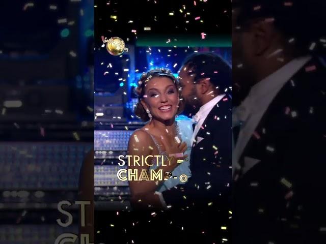 THEY DID IT! Your #Strictly 2022 winners are... Hamza and Jowita! 🪩