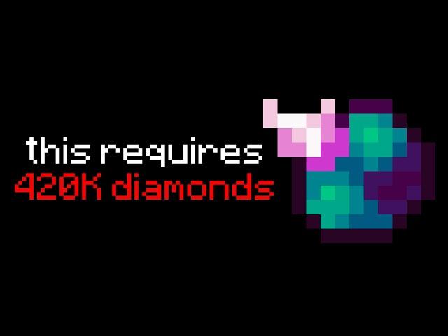 I Collected 420,000 Diamonds For Modded Minecraft