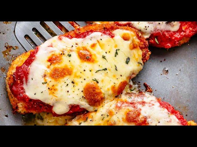 CRISPY CHICKEN PARMESAN