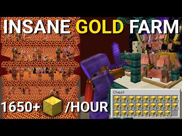 Minecraft Boat Looting Gold XP Farm Tutorial/Explanation - 225,000+ Items Per Hour