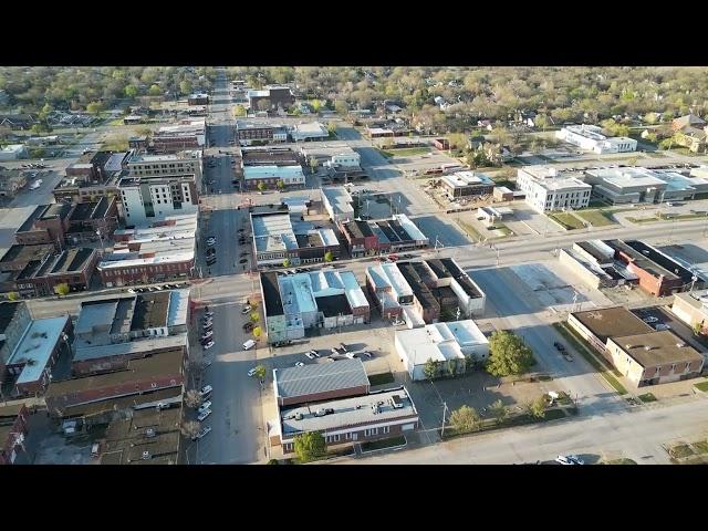 Independence Kansas from above