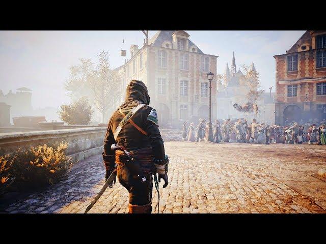 Assassin's Creed Unity - Stealth Kills - Quick & Clean Combat - PC RTX 2080 Gameplay