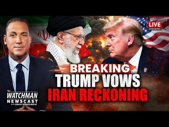 Trump Sends Letter to Iran; THREATENS Strike on Nuclear Sites, Backs Israel | Watchman Newscast LIVE