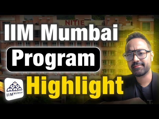 Programs offered in IIM Mumbai | Core & Flagship programs | MBA Bschool guide