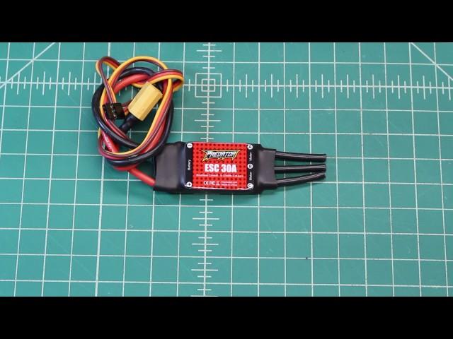 FMS Predator 30 Amp Airplane ESC "Mini Review"