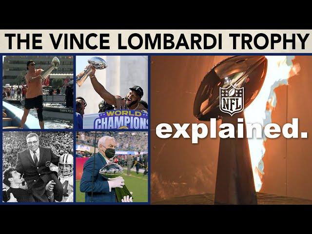 Everything You NEED to Know About the Vince Lombardi Trophy! | NFL Explained