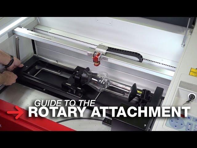 Trotec Rotary Attachment | Laser Engraving Cylindrical Objects
