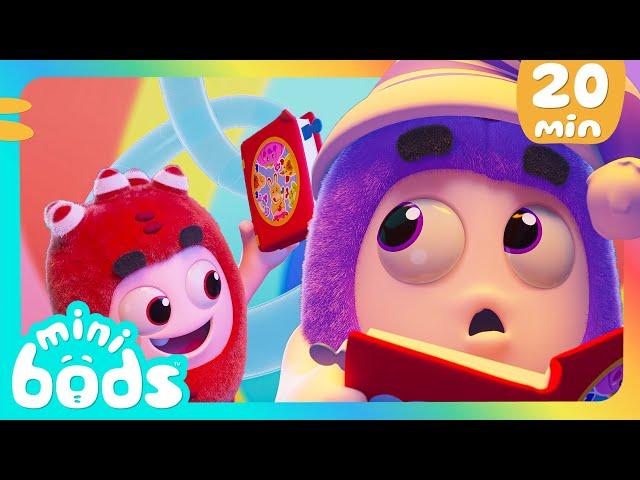 It's Storytime! | Minibods |  Moonbug Kids - Fun with Friends | Funny Cartoons for Kids