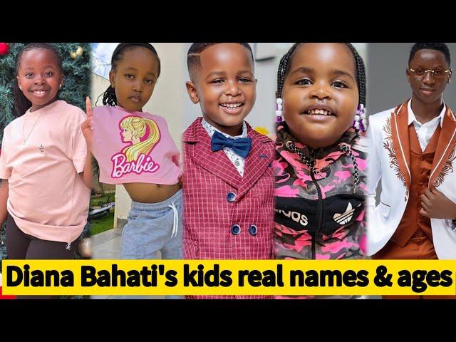 Diana Bahati's kids real names and ages