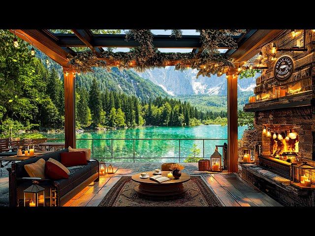 Cozy Coffee Shop Ambience ~ Jazz Relaxing Music  Smooth Piano Jazz Instrumental Music for Study