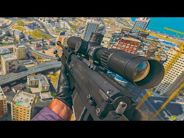 WARZONE URZIKSTAN LR 7.62 SOLO SNIPER GAMEPLAY! (NO COMMENTARY)