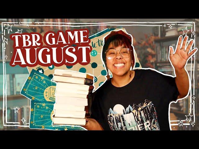  August TBR Game || Well DANG, I wasn't Expecting That! 