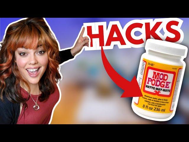  5 AMAZING MOD PODGE HACKS to try on your next DIY in 2024 ● EASY CRAFT HACKS