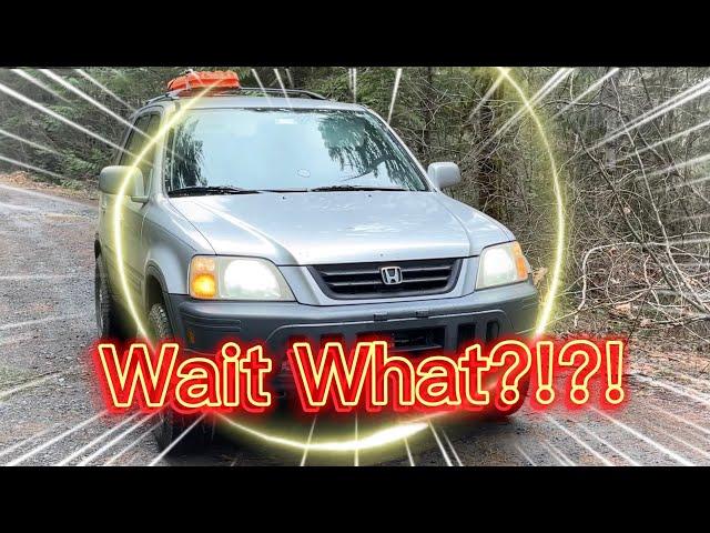 The BEST BUDGET OVERLAND Vehicle You have NEVER Considered (95-01 Honda CRV)