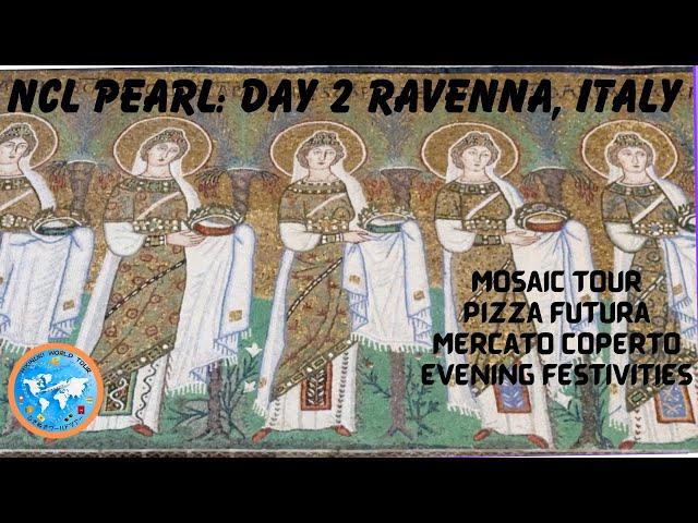 NCL Pearl Day 2: Ravenna, Italy | Mosaic Tour | Futura Pizza | Indoor Market | O'Sheehan's |  4K