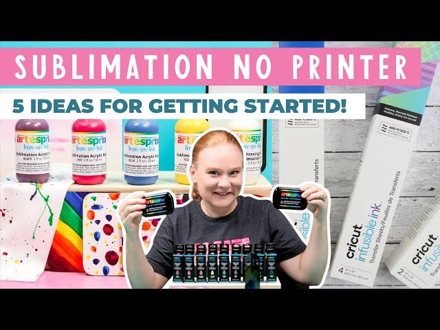 Sublimation With No Printer Required: 5 Options to Get Started